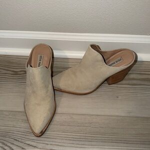 Steve Madden Women's Beige Mules